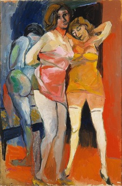 terminusantequem:  Renato Guttuso (Italian, 1911-1987), Scantily-dressed