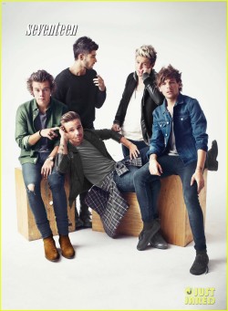 direct-news:  One Direction Covers ‘Seventeen’ Mag’s Hot