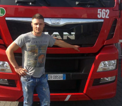 transitdriver56:  German Mircea getting ready for his day of