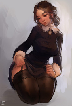 natthelich:Stockings and pantyhose sketches.