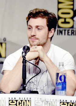 beethgreene-blog:  Aaron Taylor-Johnson attends the Marvel Studios