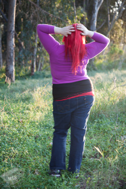 missfreudianslit:  Walking along in the woods, you see a girl