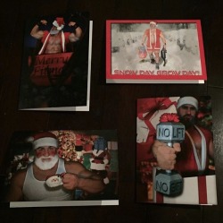 So…Antoine Valliant Christmas cards are a thing. He is