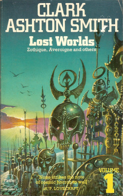 Lost Worlds Volume 1, by Clark Ashton Smith (Panther Books, 1975)