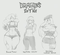 A quirky concept I had for a Dragon’s Crown comic. Decided