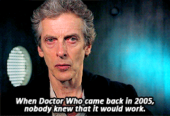 spaceshoup:Peter Capaldi Remembers Rose - Doctor Who - BBC#10YearsofNewWho