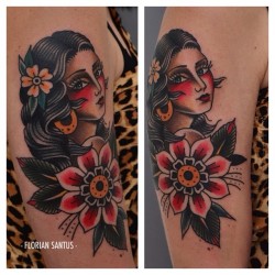 electrictattoos:  floriansantus:  One I did yesterday on a girl