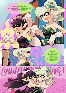 slbtumblng:  gomigomipomi:  A short comic about the recent Splatfest.