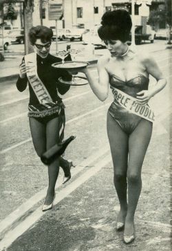  Cocktail Waitress Race, NY 1967 