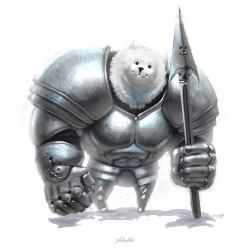 scienceisfood:  yoshiyaki: The Greater Dog (Undertale)  The biggest