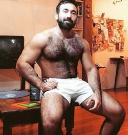 Handsome, hairy and oh so sexy - WOOF