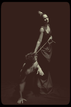 domina-et-servus:  Just because you crawl for Her, kneel for