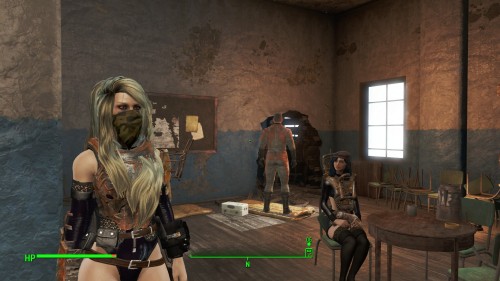 So.. While iâ€™m sick iâ€™ve been playing the shit out of Fallout 4 (ofc, yeah itâ€™s modded)Â and now im just immersed into this,Â made my character too hothalp