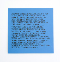 myownprivate:  Jenny Holzer, 4 posters with text from the INFLAMMATORY