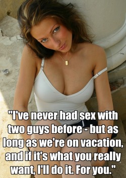 cuckmeme:  If you like Cuckold images.. follow me at: http://cuckmeme.tumblr.com/