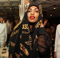 y0uwantmexxxo-blog: MIA @ private Moschino dinner in Milan