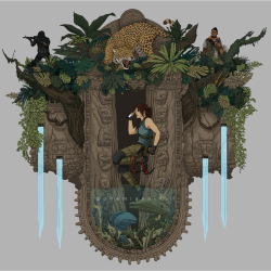 bohemiannihil:  Aaand after months of work here is my Tomb Raider fanart!