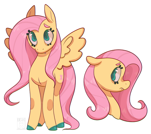 battle-axe-bunny:  Flutters really shoulda kept those fangs 