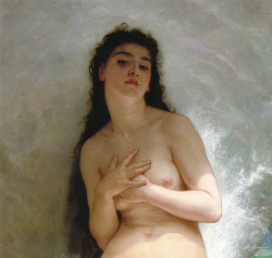 paintingses:  The Pearl by William Adolphe Bouguereau (1825-1905)