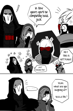 aminoscribbles:  Damn Ana … am not a skeleton  this was funnier