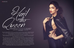 cinescans:  Deepika Padukone— Filmfare, January 2016 