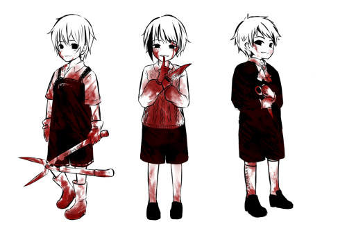 virtous07:  Yandere Shotas part 2more innocent angels, with more blood. 