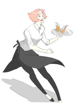 merrymeprince: Today’s aesthetic: waitress pearl!  Follow