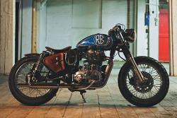 bobberinspiration:  ‘11 Royal Enfield 500 – MotoVida Cycle