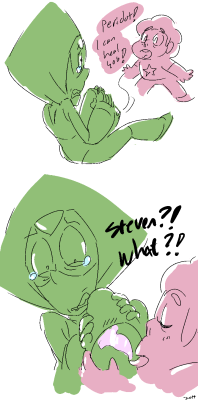 zottgrammes:  Peridot heals Keep reading  rofl XD