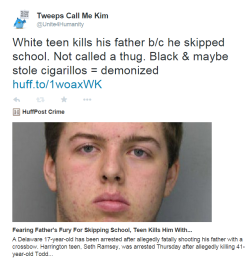 unite4humanity:  17-year-old white male kills his father because