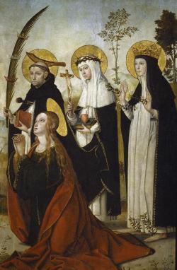maertyrer: Juan de BorgoñaMary Magdalene, St. Peter of Verona,