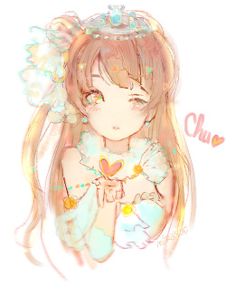 mirayue-art:  Kotori doodle for a friend ♥ 