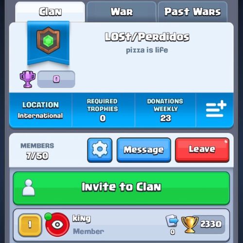 Recruiting clan members!!!!! #clashroyale #clashroyalclan #joinus