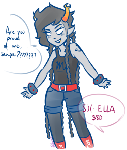 robictheescapist:  Vriska 8eing a 8adass (aka Robic in her natural