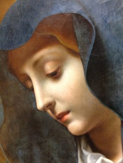 silenceforthesoul:  Carlo Dolci (1616-1687) - Madonna (Detail)