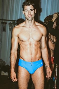 vangephoto:  Chad White backstage at Jeffrey Fashion Cares by