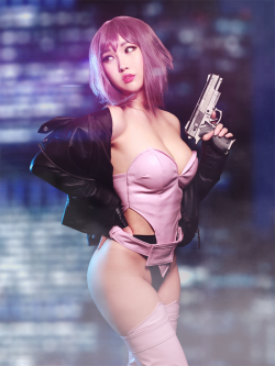 cosplaybeautys: Motoko Kusanagi cosplay from ghost in the shell