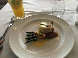 Chicken breast with asparagus and passion fruit by alettaoceanxxxx_