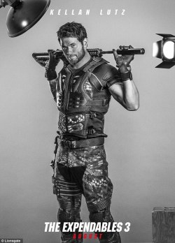 thecelebarchive:  New Expendables 3 hard men: Kellan Lutz, Victor