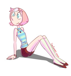 cubedcoconut: Casual & cute Pearl! Outfit designed by @bbrinee