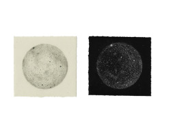 z-v-k:Cosmic Spheres / experiments with black paper
