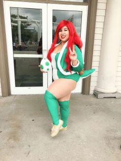 tovio-rogers:  check out this awesome cosplay of my yoshi done