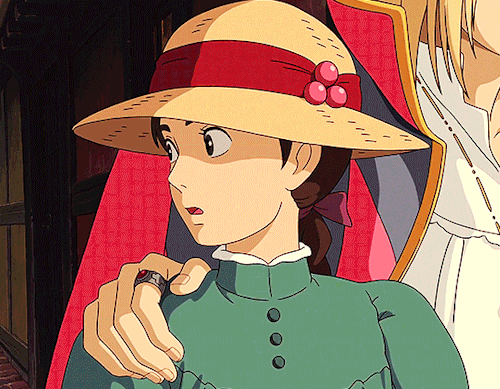 ghiblifilm:HOWL and SOPHIE in    HOWL’S MOVING CASTLE / ハウルの動く城2004,