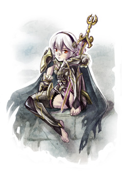 maxa-postrophe:  My Corrin from Fire Emblem Fates Conquest. Unsurprisingly