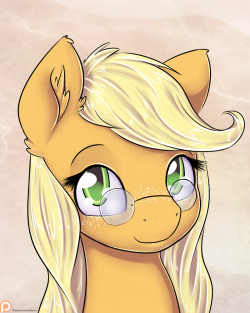 alasou:Honest Apple Small professor glasses for the best pony.