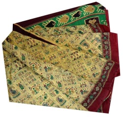 desert-dreamer:  Vintage Indian sari material