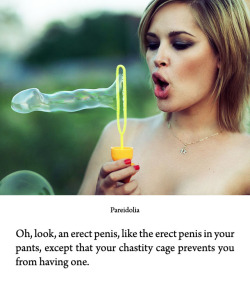 Is an erection in a tightly fitting chastity cage really an erection?