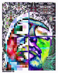 This is the way I am…made of pixels #art #digitalart #ff