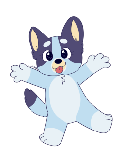 kirakiracalico:Bluey!