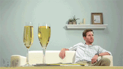 funnynhilariousgif:  Cheers - to perspective! >>